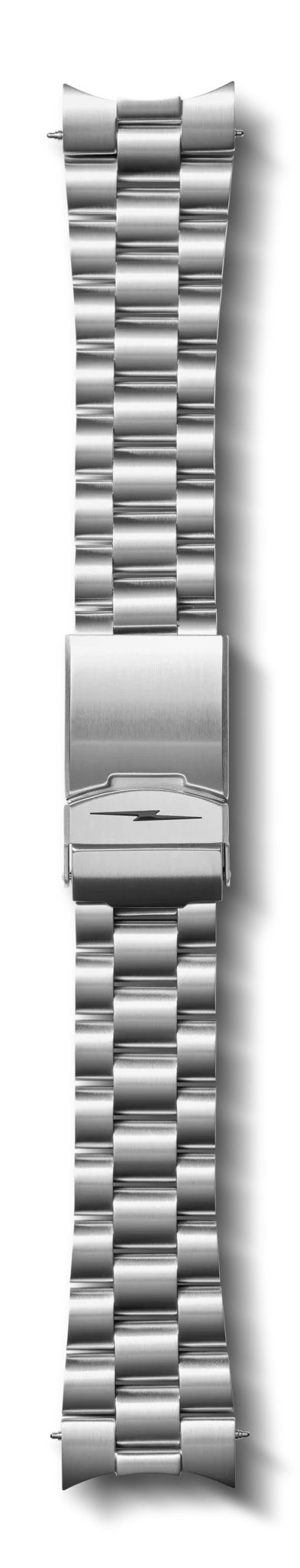 22mm Monster Stainless Steel 3-Link Bracelet - Stainless Steel - Image 3