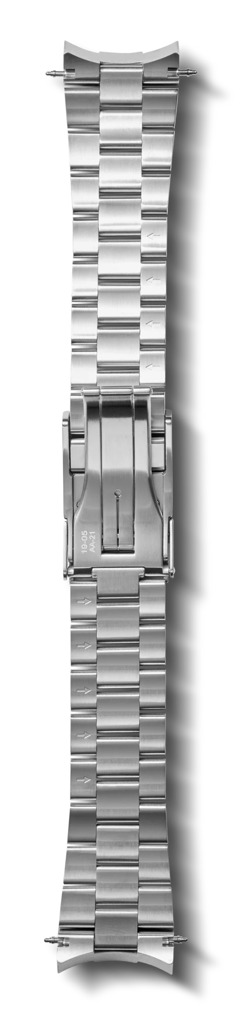 22mm Monster Stainless Steel 3-Link Bracelet - Stainless Steel - Image 5