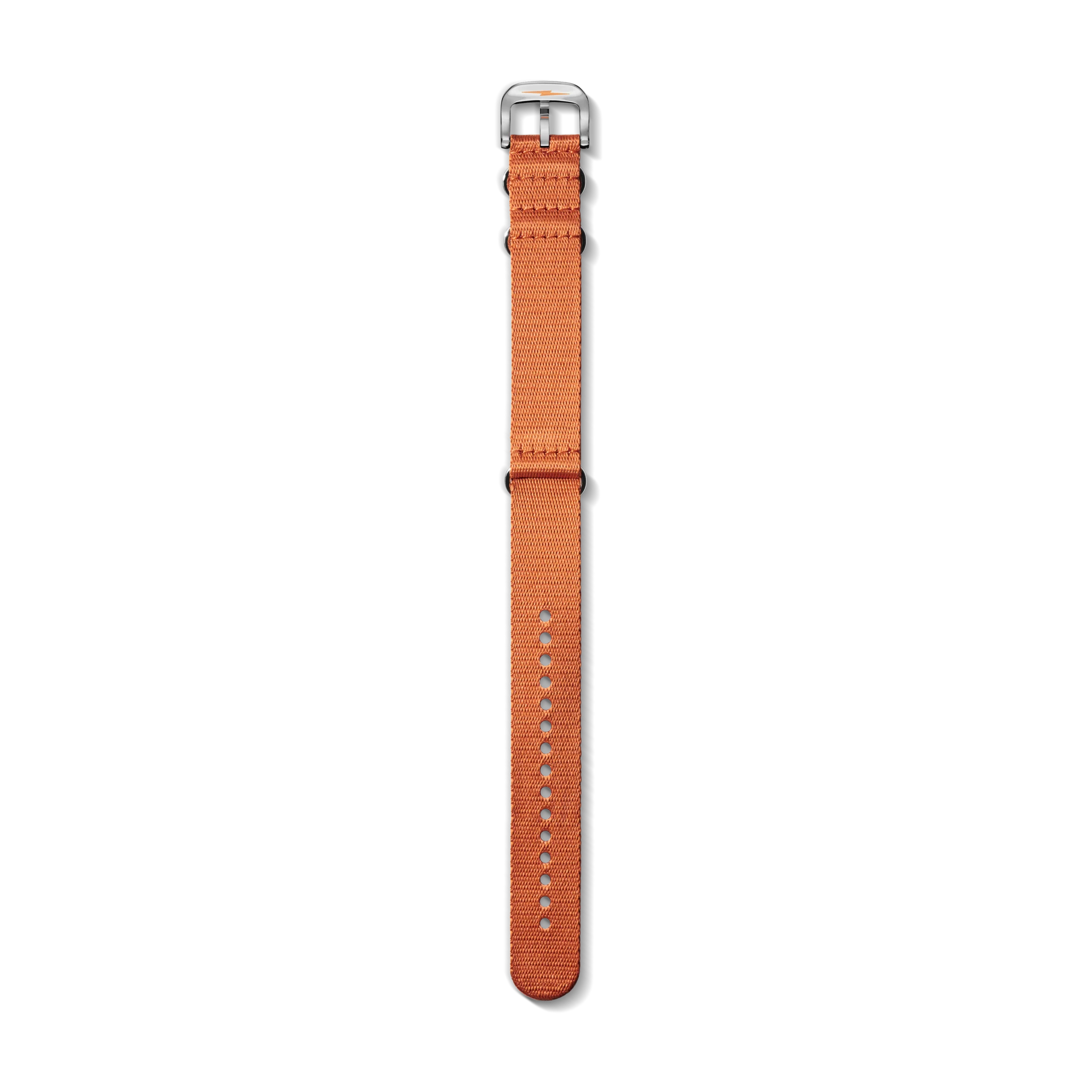 22mm Orange G10 Nylon Watch Strap - Orange - Image 3