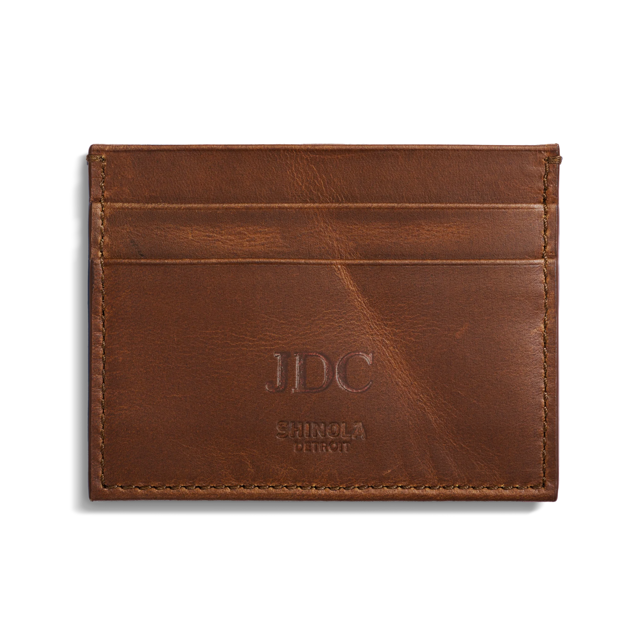 5 Pocket Card Holder - Medium Brown - Image 3