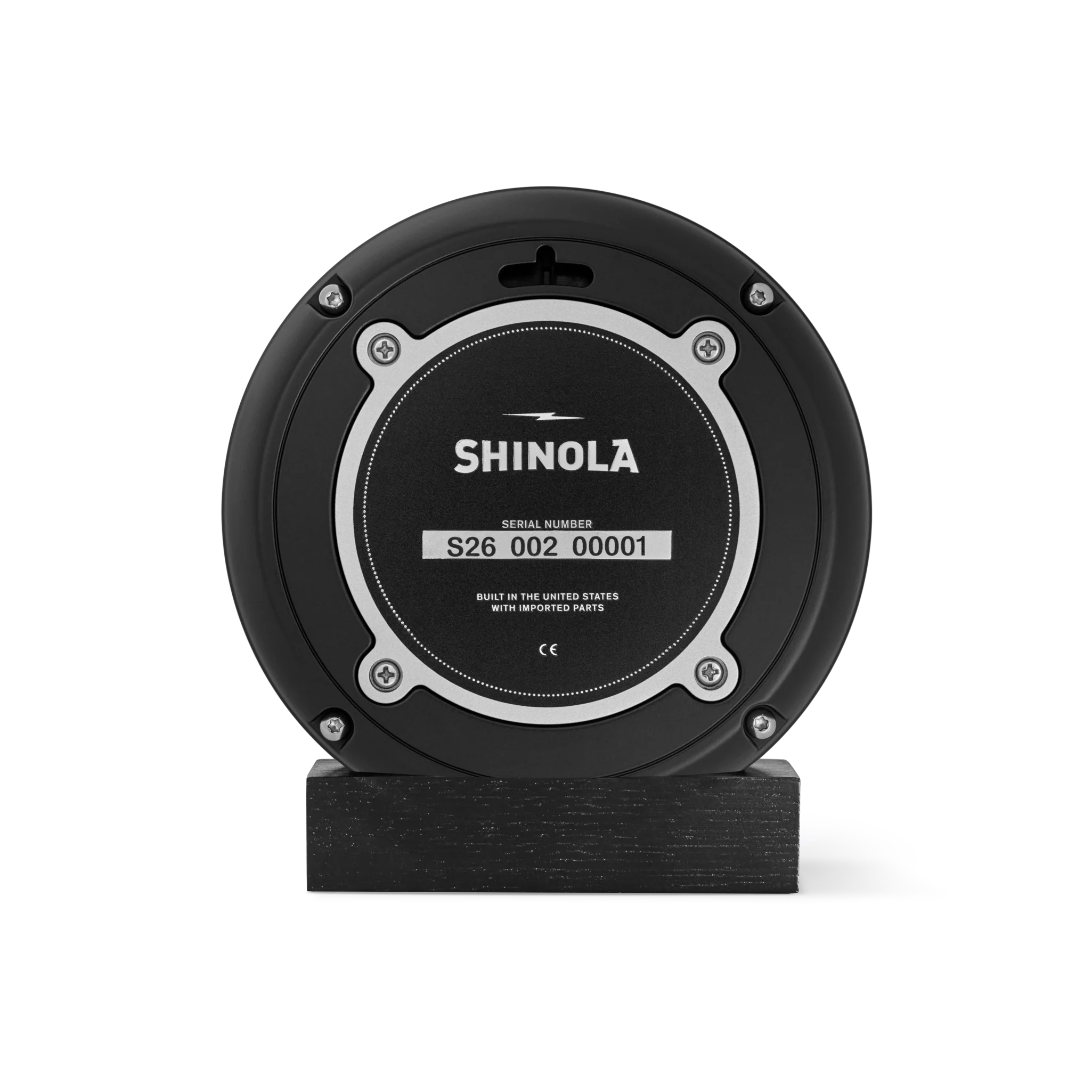 6" Runwell Clock - Black - Image 3