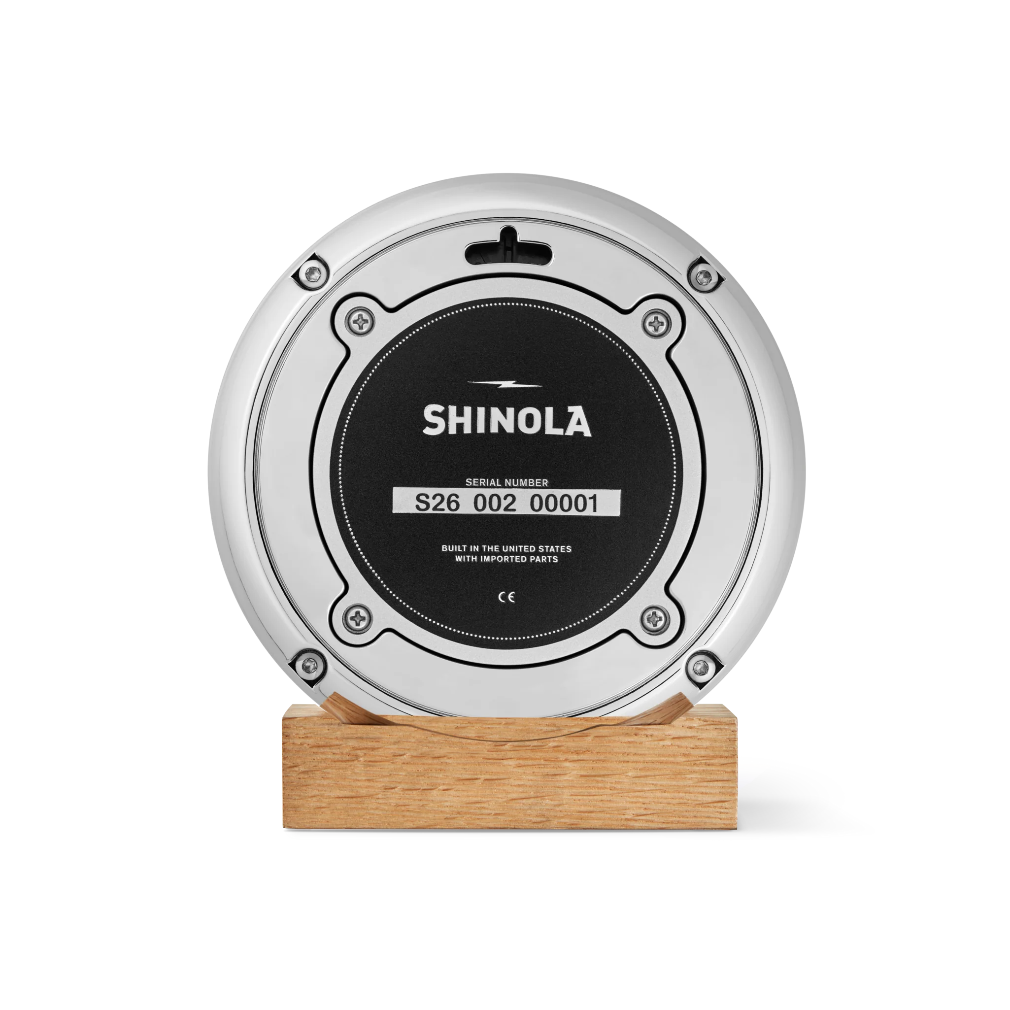 6" Runwell Clock - Black - Image 3