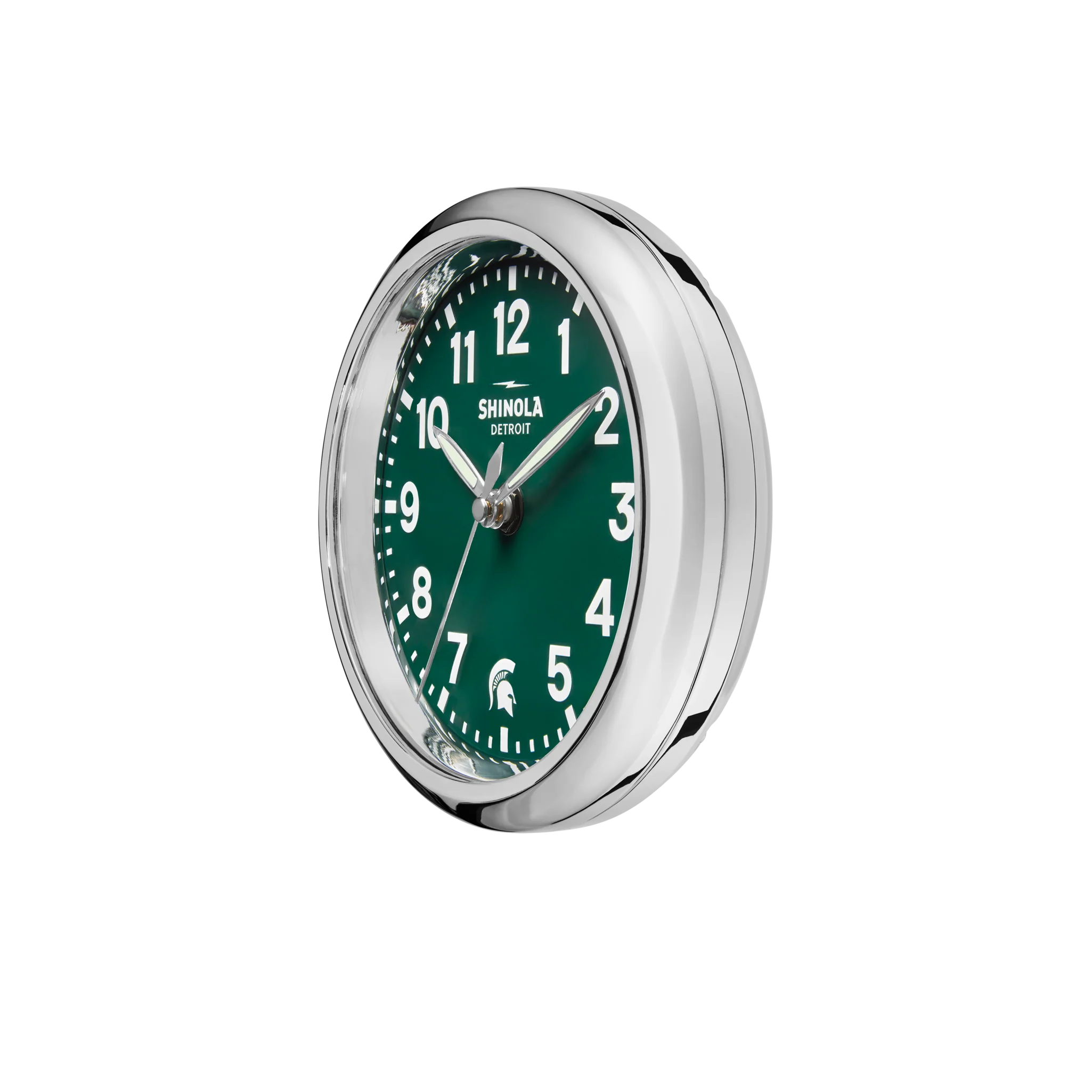 6" Runwell Clock - Green - Image 5