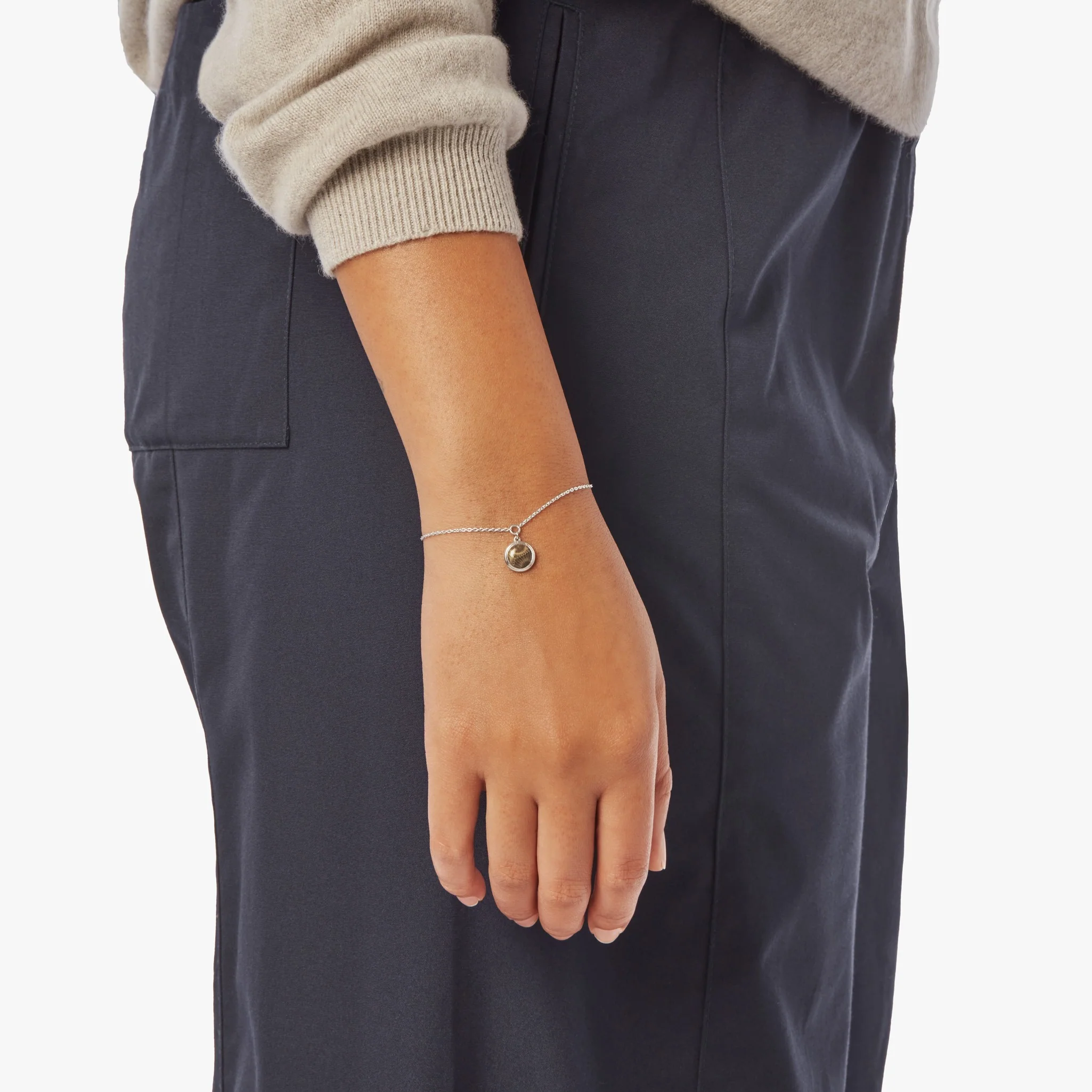 Heirloom Petoskey Charm Bracelet - Sterling Silver - Image 6