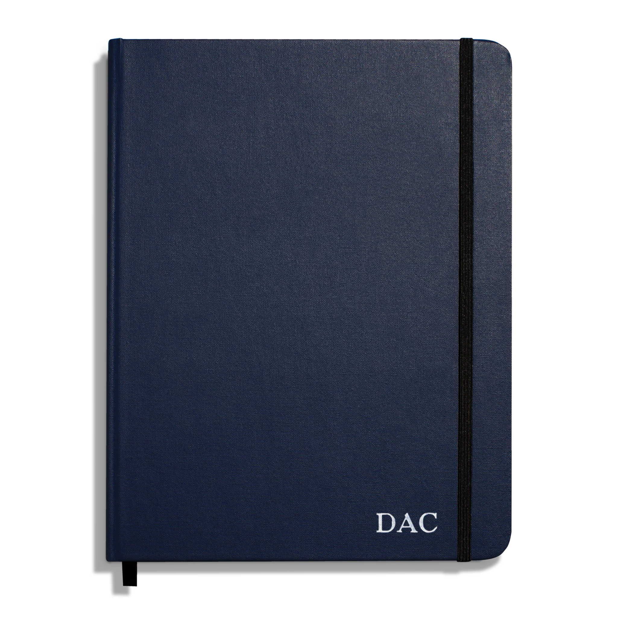 Large Hard Ruled Journal - Navy - Image 4