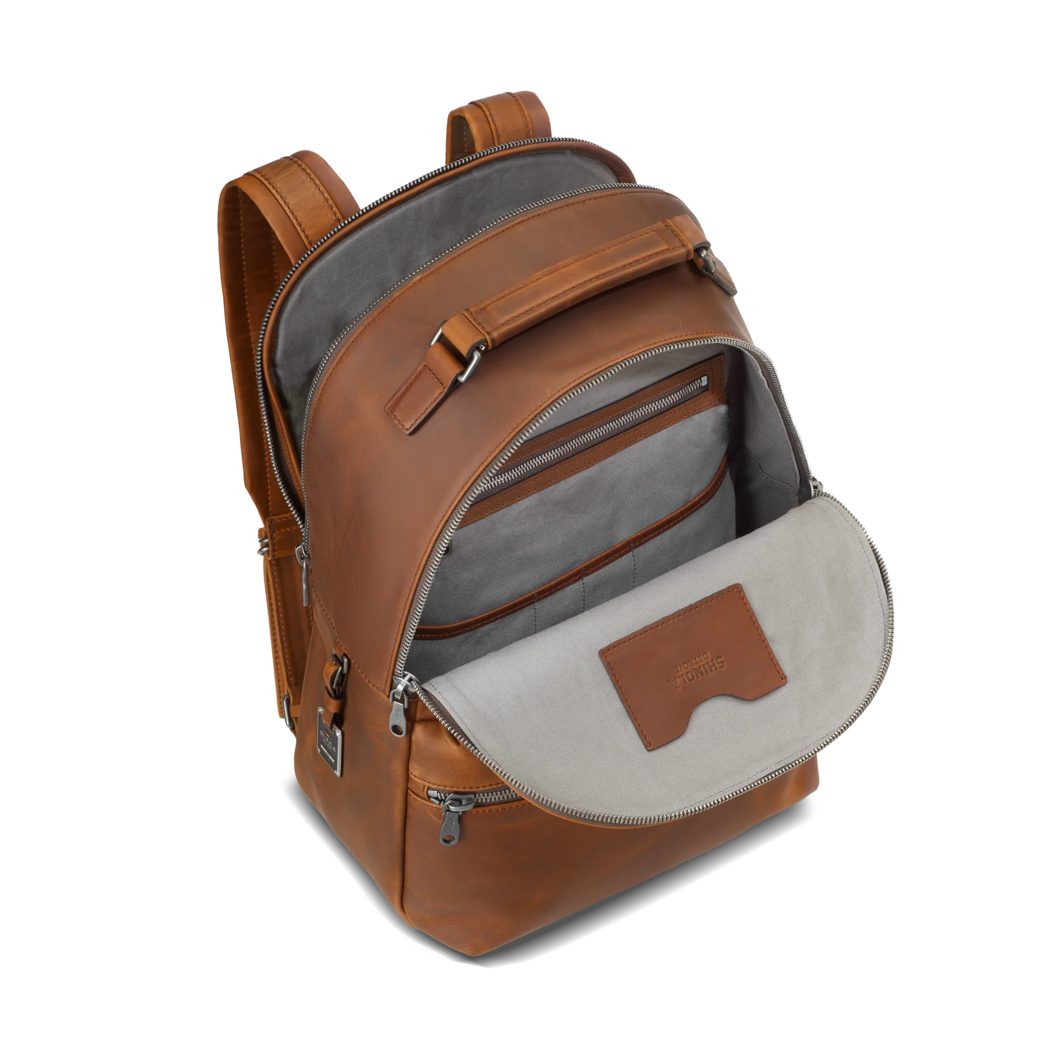 Runwell Backpack - Medium Brown - Image 4