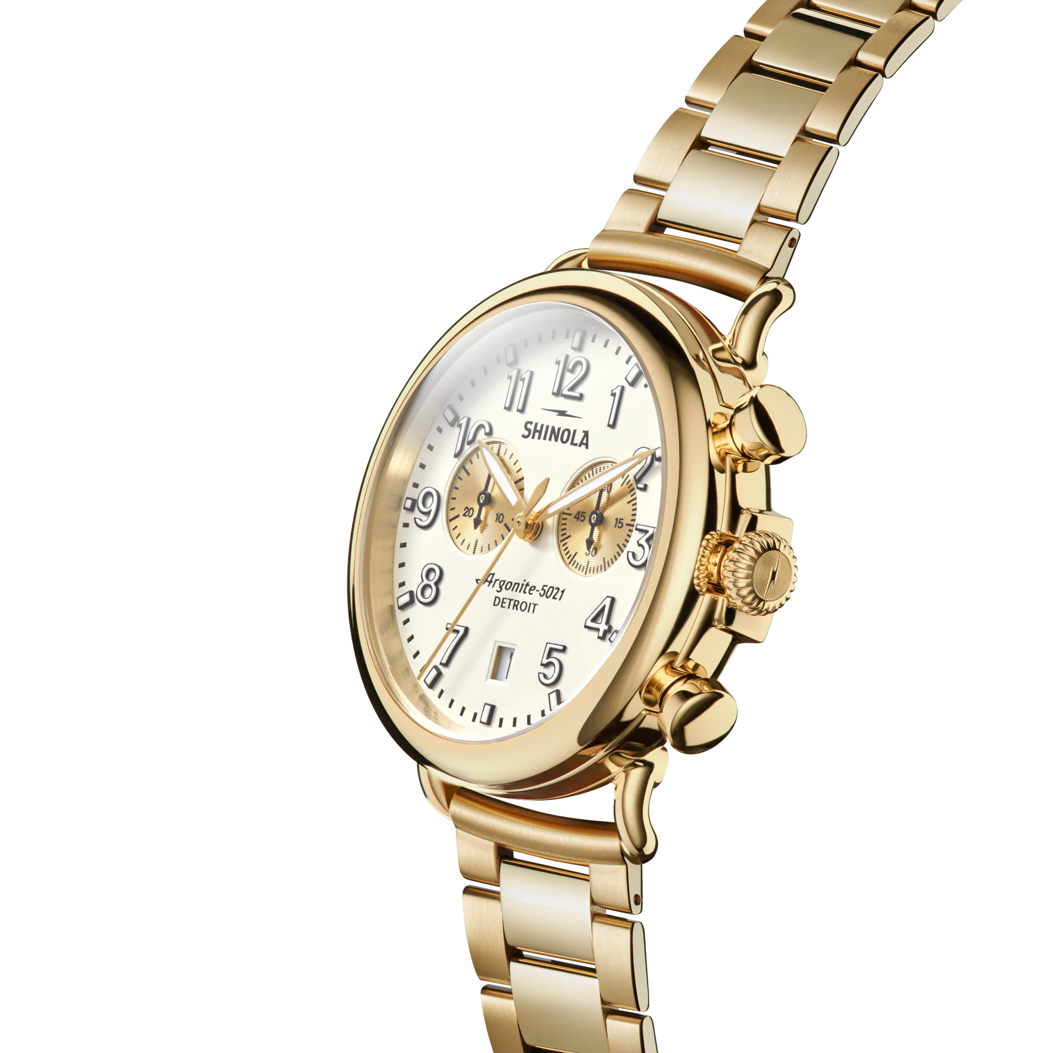 Runwell Chronograph Watch - Ivory - Image 3