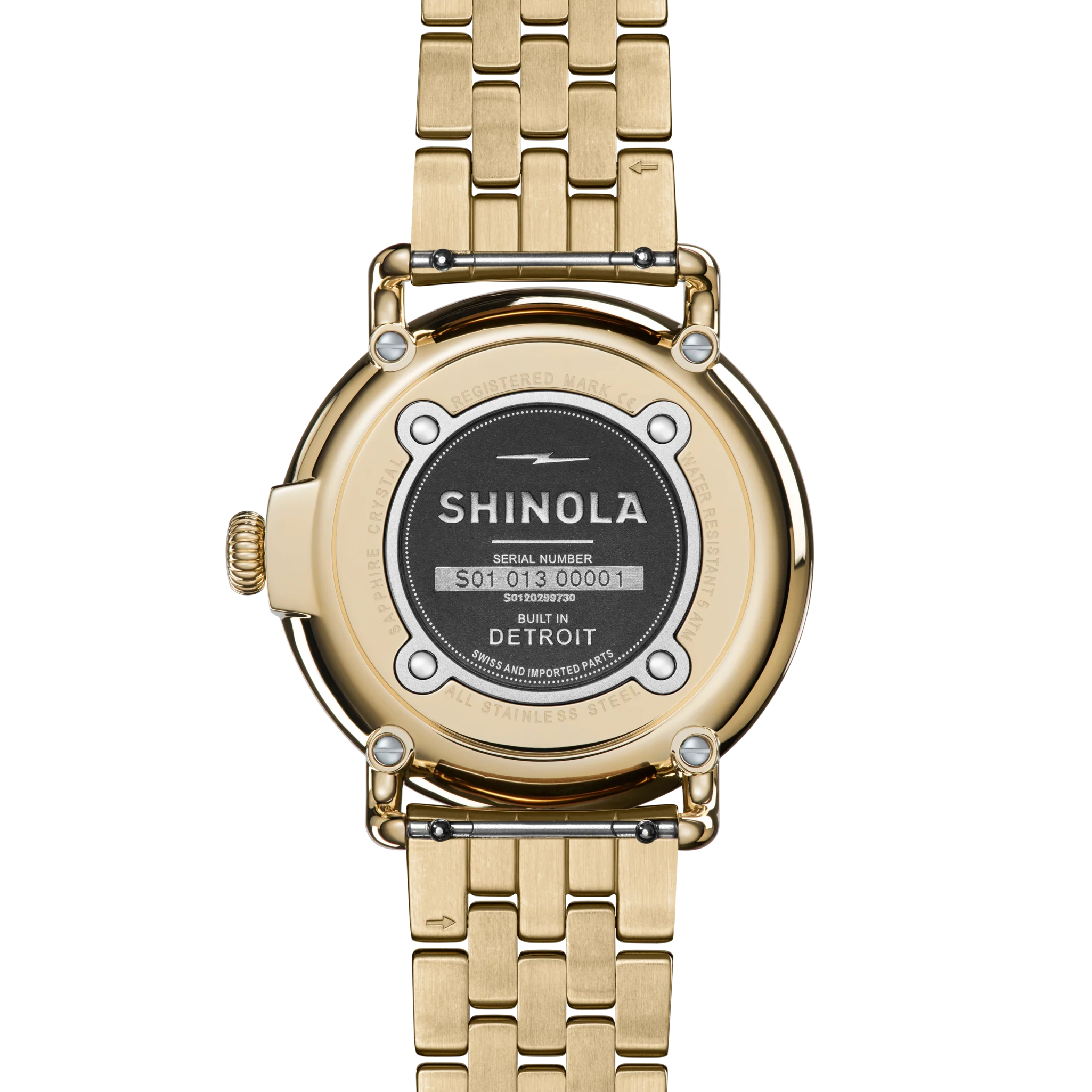 Runwell Moon Phase Watch - White - Image 4