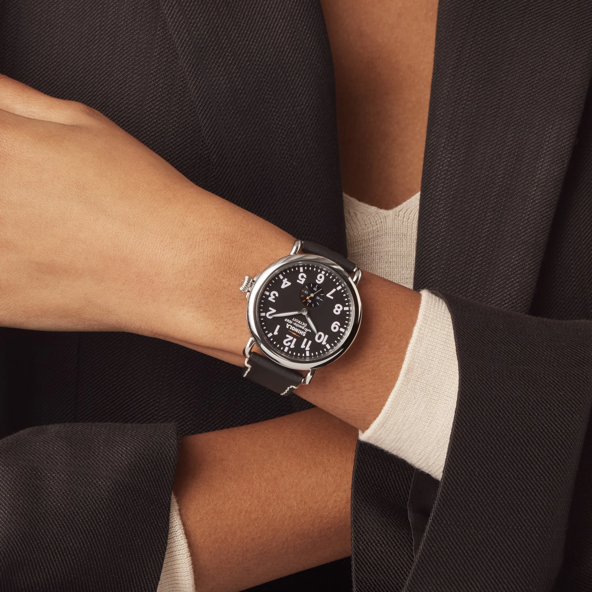 Runwell Watch - Black - Image 6